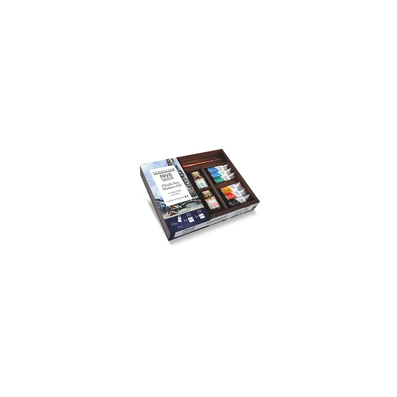 Coffret peinture à l&rsquo;huile Rive Gauche de Sennelier 12 x 10 ml Vendita Finale