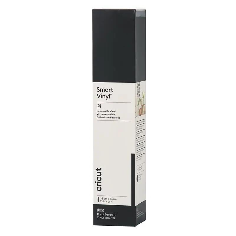 Vinyle amovible noir 640 x 33 cm – Cricut Bestseller
