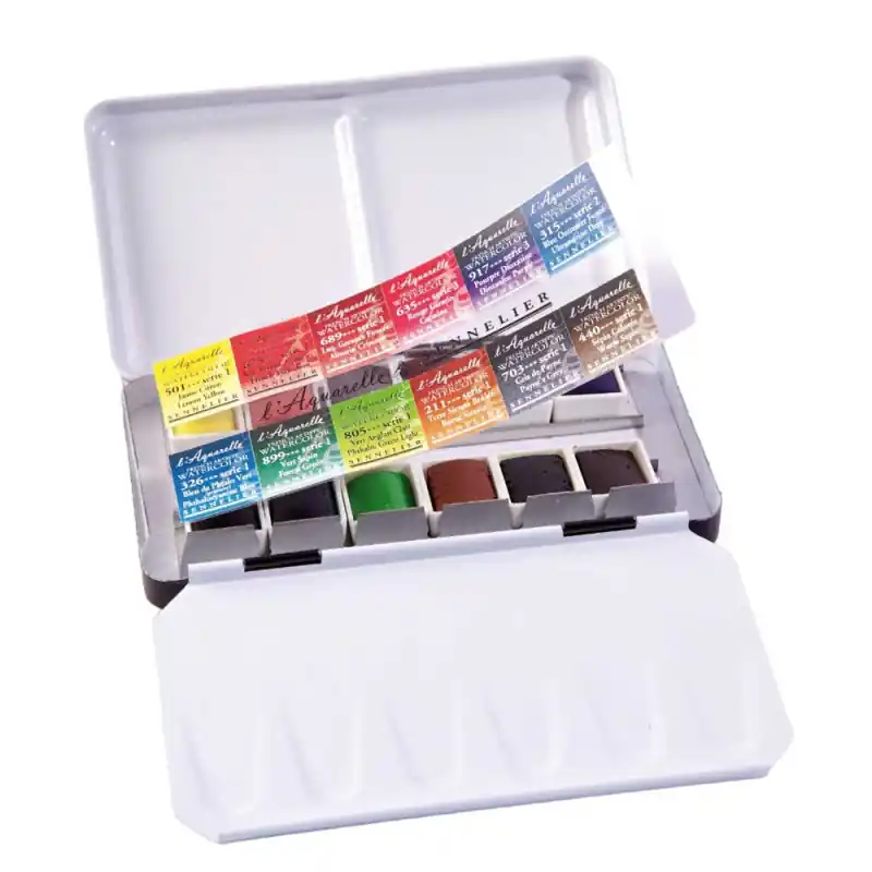 Promozione Boites de demi-godets aquarelle Sennelier