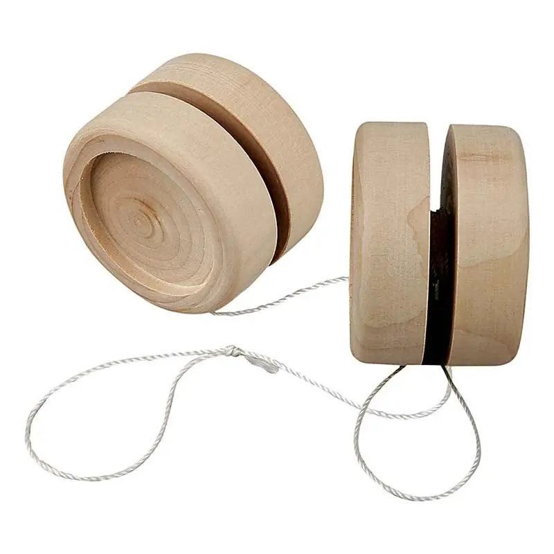 Promozione Yoyo en bois à customiser Ø 5 cm x 3 cm