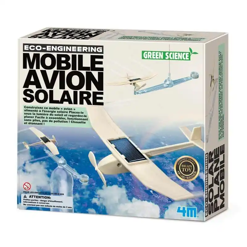 Coffret découverte de la science – Mobile avion solaire All’Ingrosso