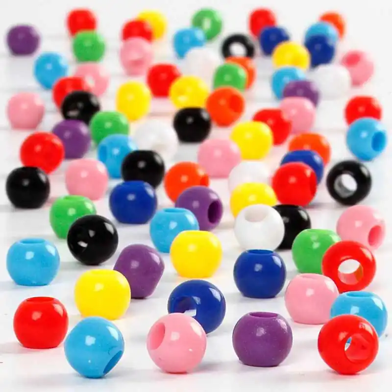 Quantità Limitata 600 perles multicolores pony rondes Ø 6 mm