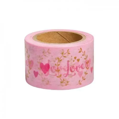Washi Tape Love sur fond blanc – 15 m x 3 cm Novità