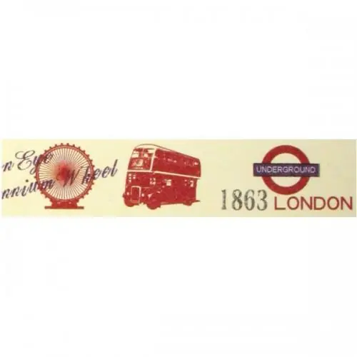 Washi Tape London Big Ben Ordina Subito