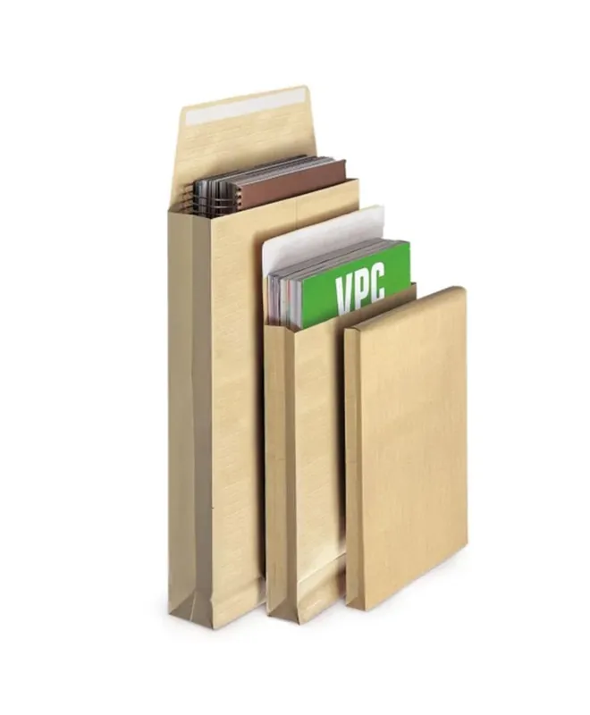 10 pochettes kraft renforcées dépliables – 26 x 33 cm Quantità Limitata