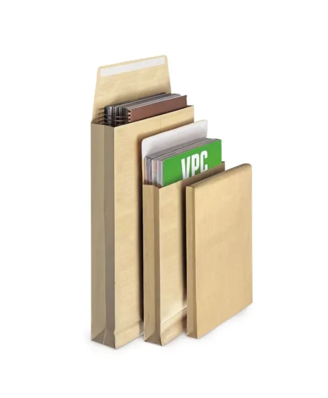 10 pochettes kraft renforcées dépliables – 22,9 x 32,4 cm Esclusivo