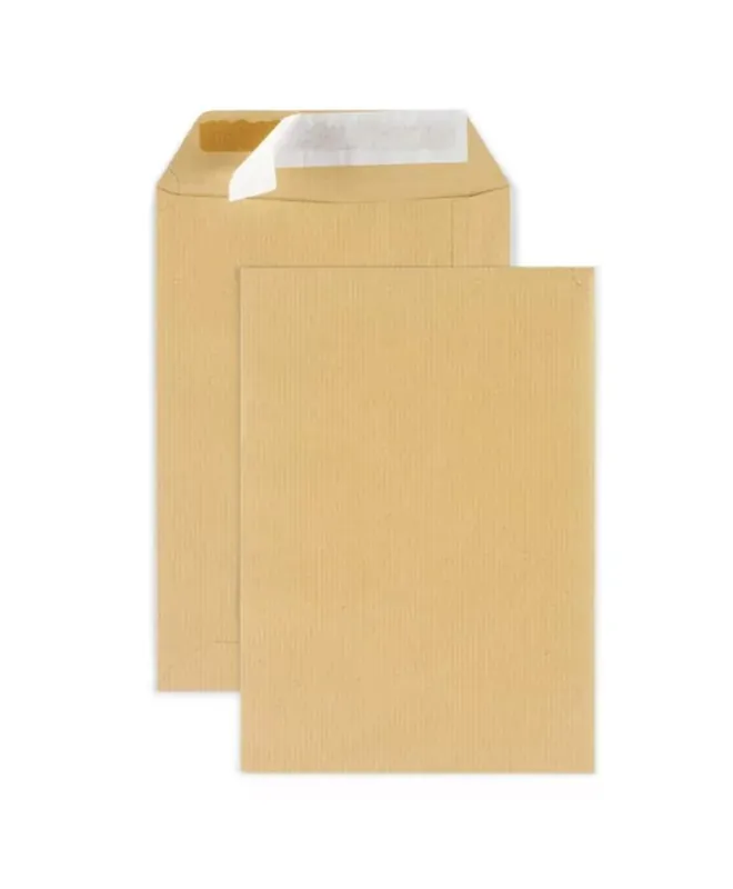 100 pochettes en papier kraft – 16,2 x 22,9 cm Esclusivo