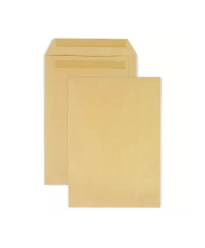 100 pochettes en papier kraft – 22,9 x 32,4 cm A Buon Prezzo