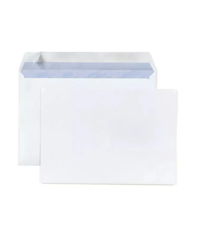 10 enveloppes blanches en papier – 16,2 x 22,9 cm Compra Adesso