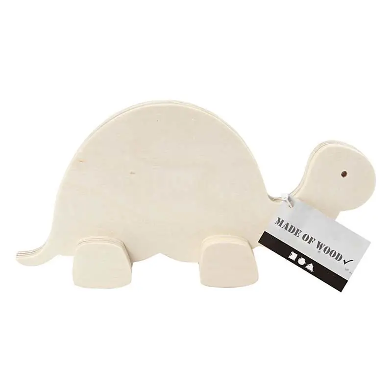 Reso Gratuito Tortue en bois à décorer 19 x 9,5 cm