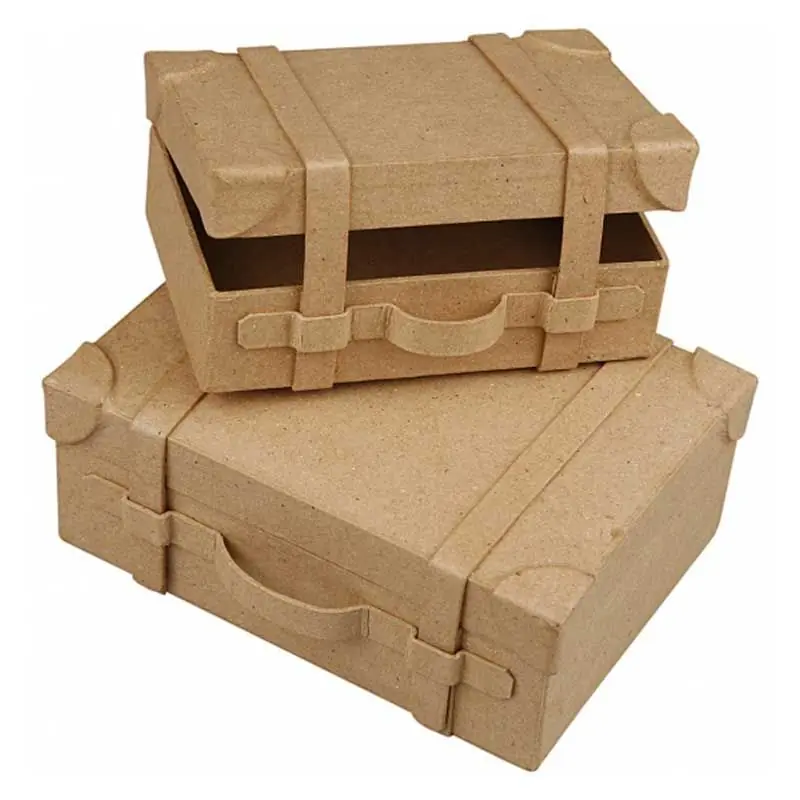 2 valisettes vintage en carton 14 x 7,5 x 5 cm Compra Online