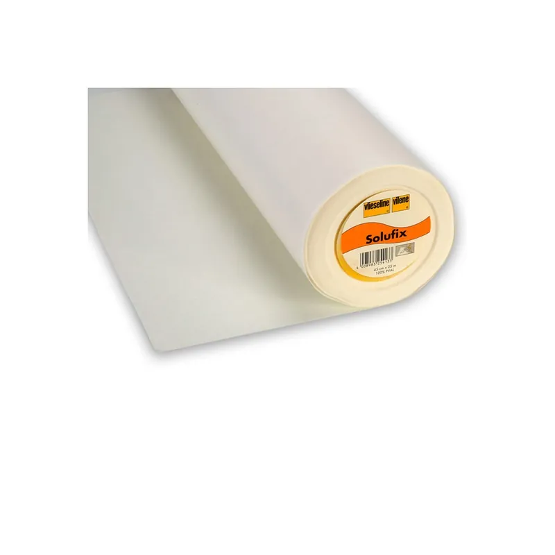Vlieseline Solufix non-tissé autocollant et soluble Blanc x 10cm Bestseller