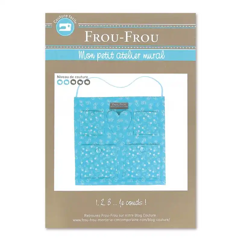 Fiche couture Frou-Frou – Mon petit atelier mural x1 Compra Oggi Stesso
