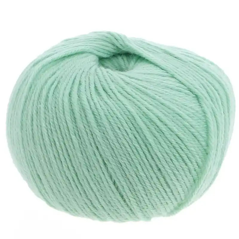 Laine Coccole n°682 - 100% Baby Merinos - Mint x50g Artigianale