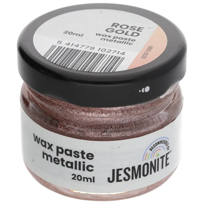 Pâte de cire métallique- Jesmonite - Doré Rose x20ml Pagamento Sicuro