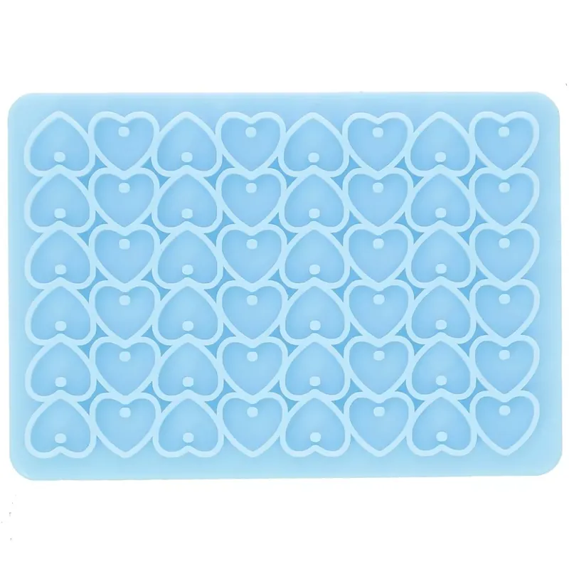 Promo Stagionale Moule silicone pour réaliser des sequins coeurs – résine époxy et poudre céramique