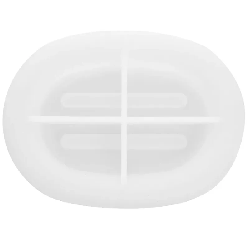 Moule silicone pour réaliser un porte-savon ovale 13×9.5 cm x1 Solo Oggi