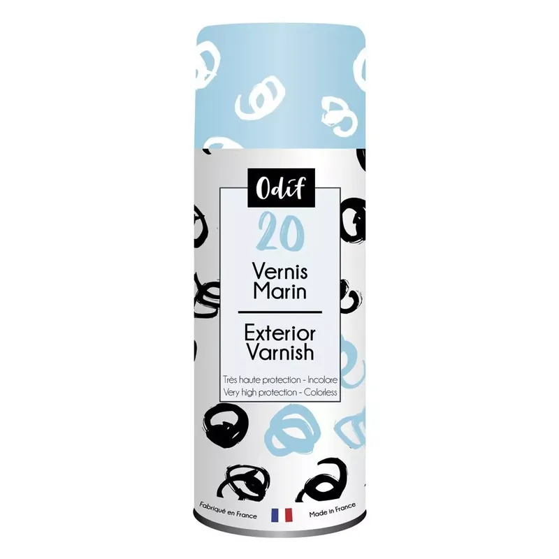 Vernis marin spray – résistant à l&rsquo;eau – Transparent x400ml Originale