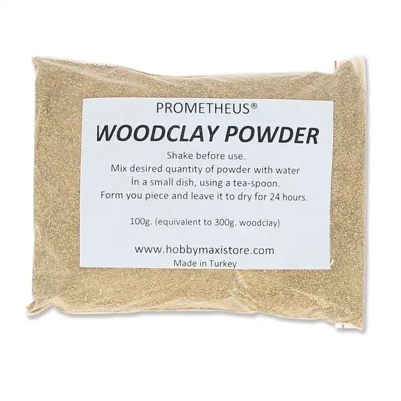 Woodclay Powder Prometheus x100g All’Ingrosso