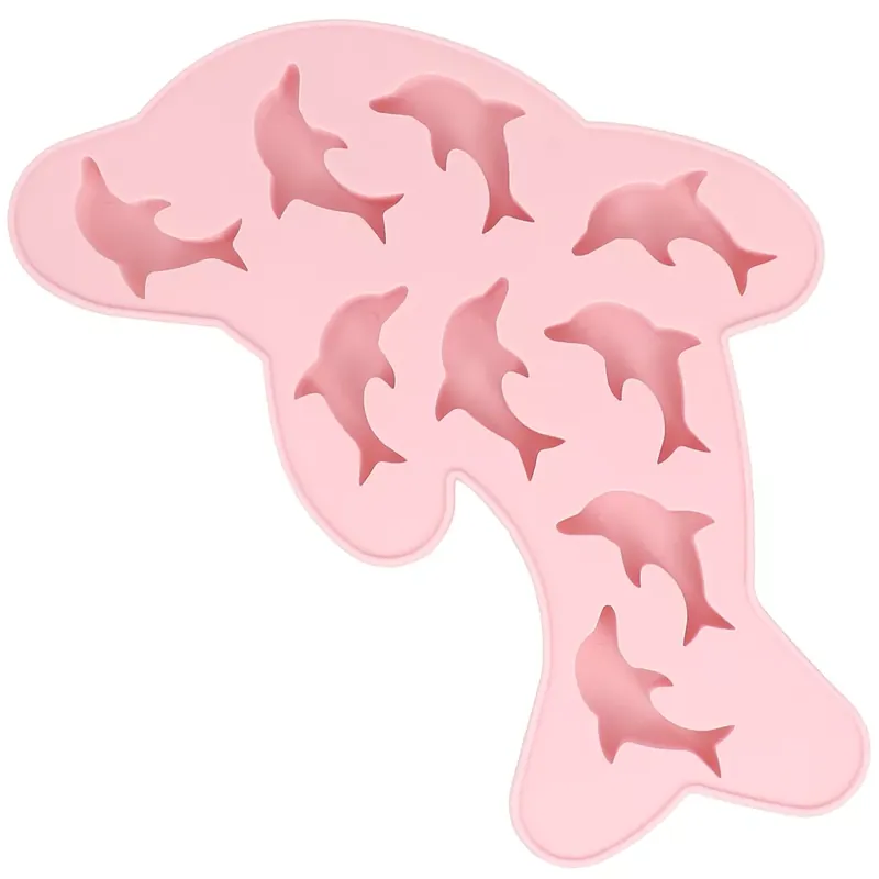 Moule en silicone pour réaliser des dauphins de 38×32 mm x1 Promo Stagionale